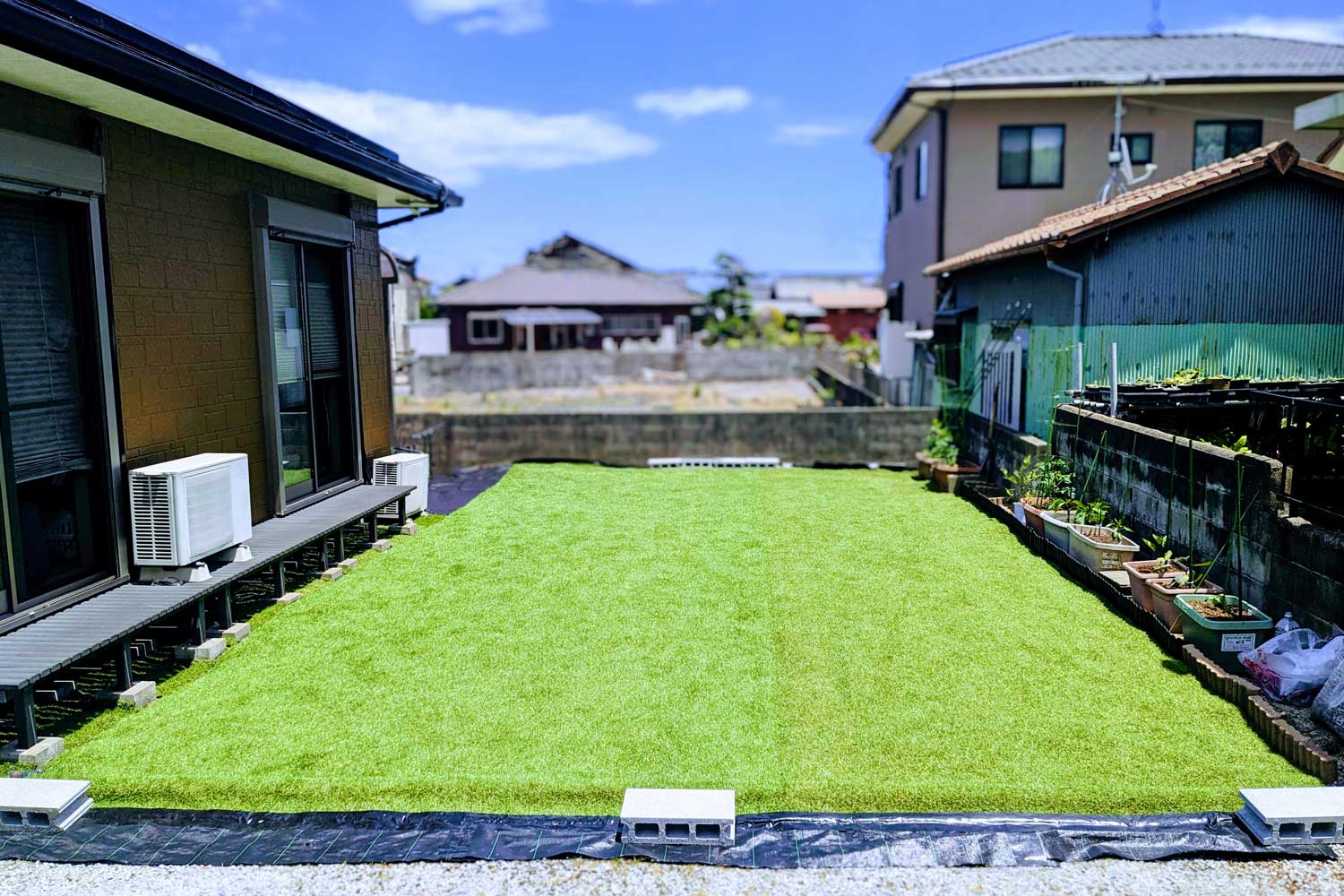 芝生張り・張替え